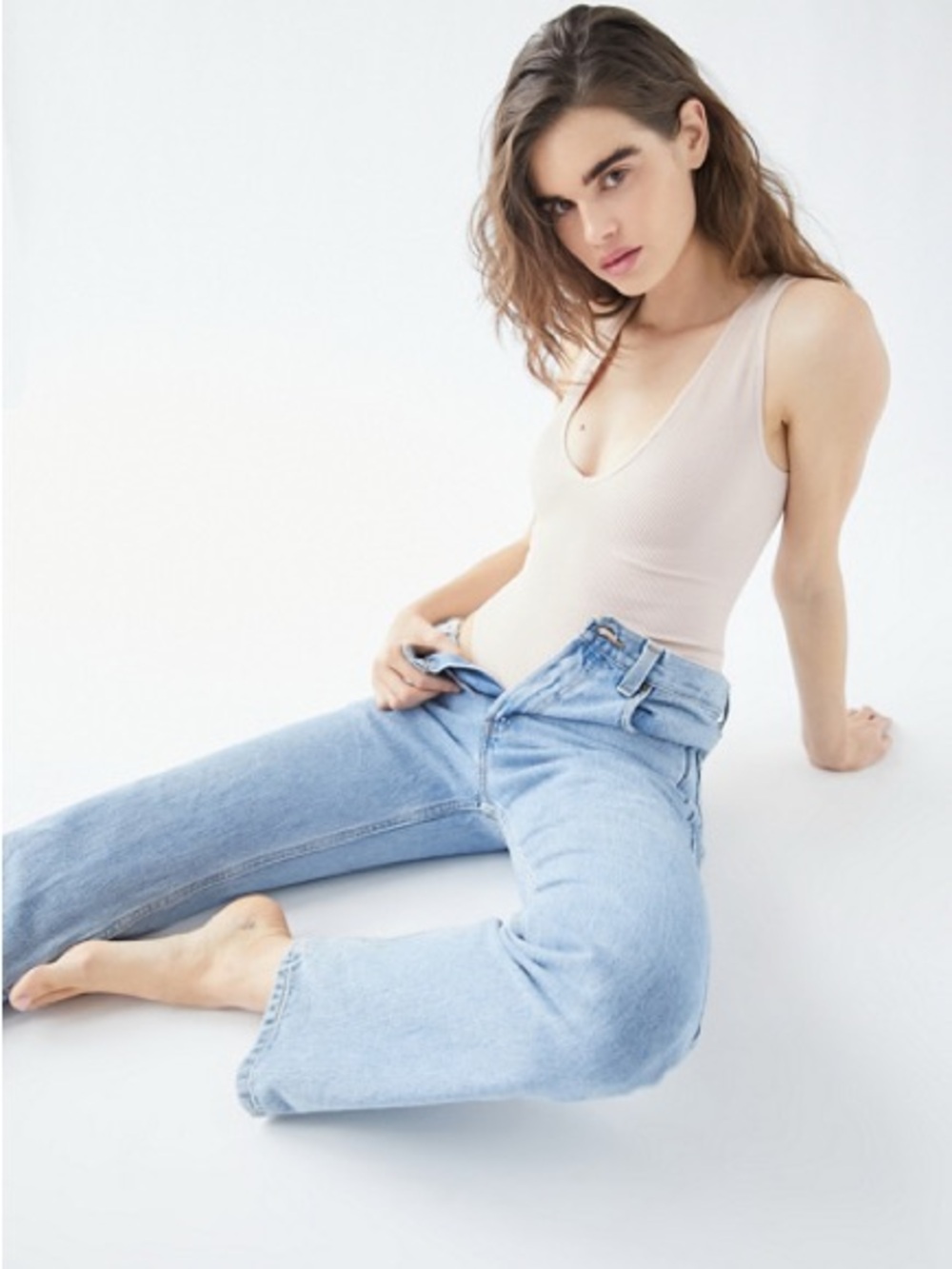 Urban Outfitters Out From Under Hailey Plunging Bodysuit